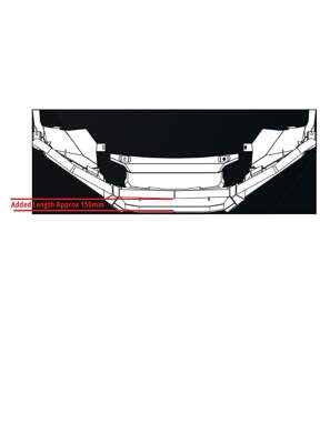 Raxar No Loop Bullbar for Next Gen Ford Ranger, Everest & Wildtrak